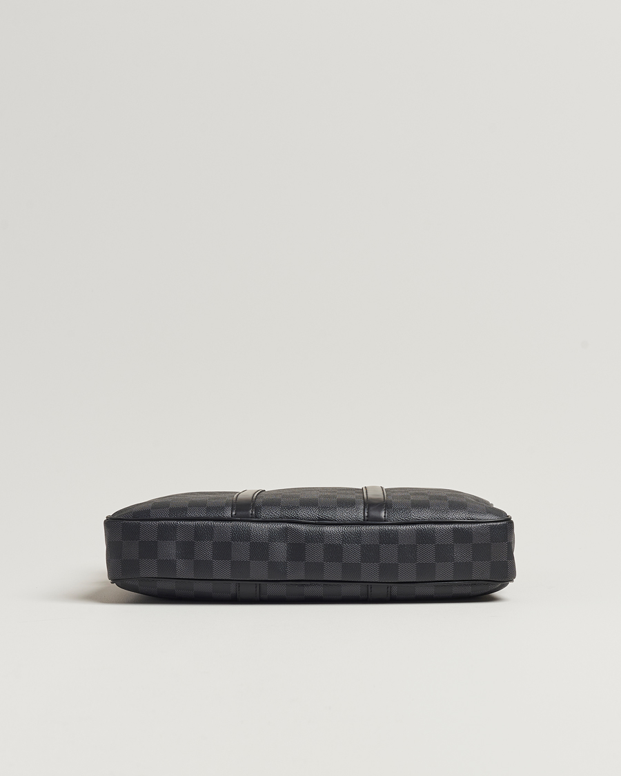 Herr | Louis Vuitton Pre-Owned Porte-Documents Voyage Briefcase Damier Graphite | Louis Vuitton Pre-Owned | Porte-Documents Voyage Briefcase Damier Graphite