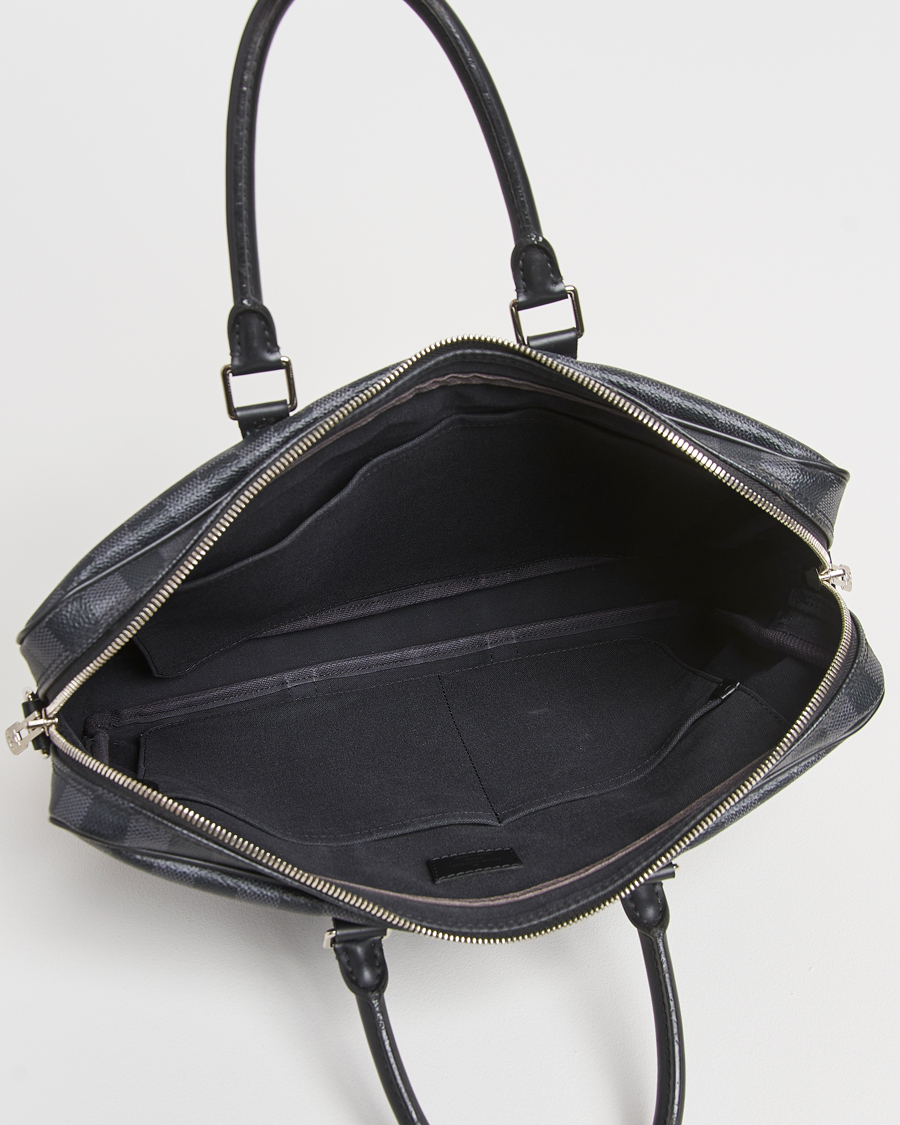 Herr | Louis Vuitton Pre-Owned Porte-Documents Voyage Briefcase Damier Graphite | Louis Vuitton Pre-Owned | Porte-Documents Voyage Briefcase Damier Graphite