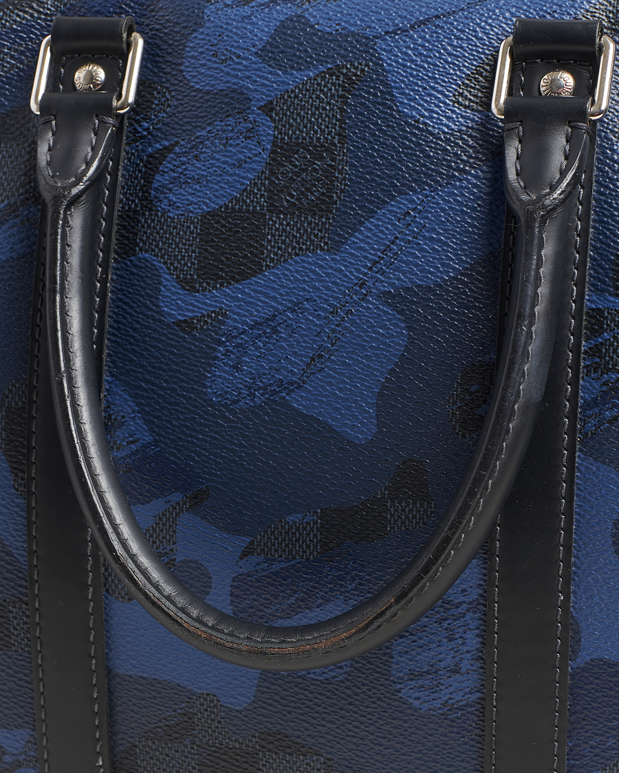 Herr | Pre-Owned & Vintage Bags | Louis Vuitton Pre-Owned | Porte-Documents Voyage Briefcase Navy Blue