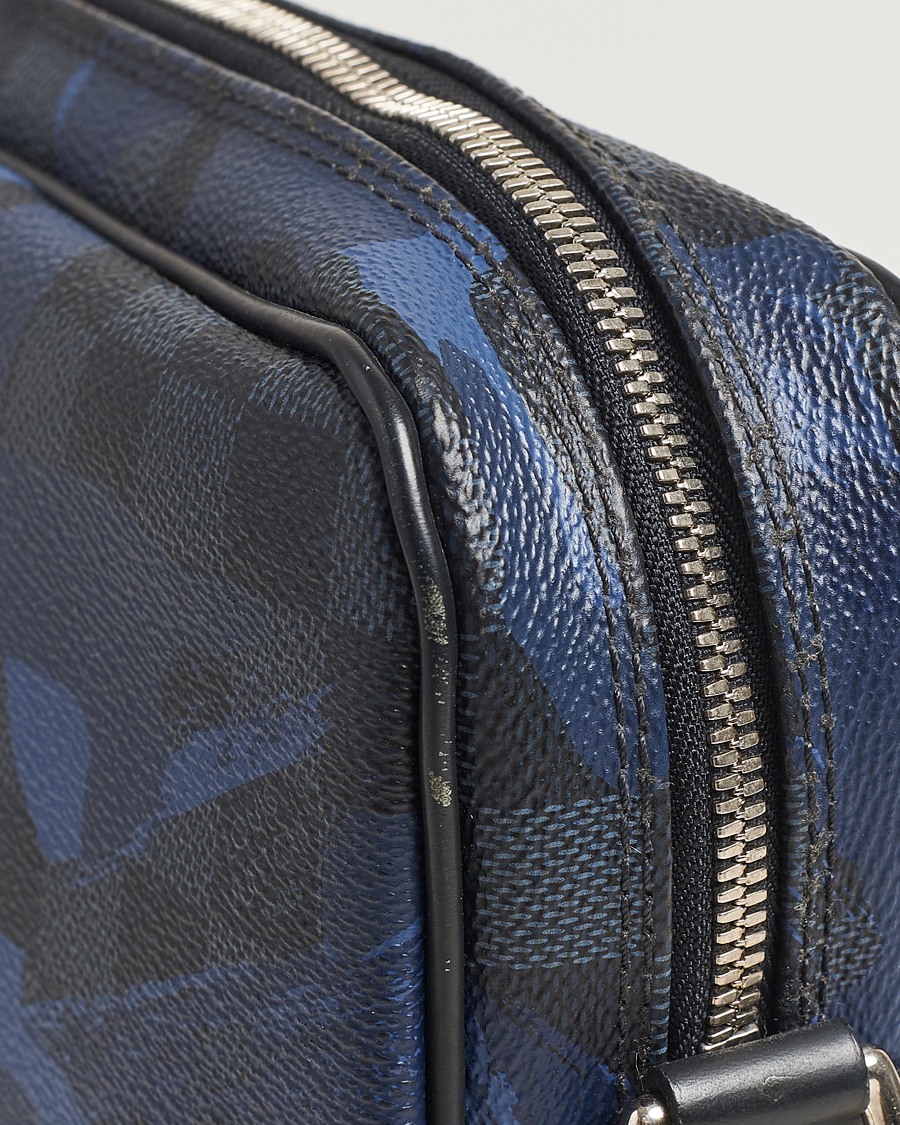 Herr | Pre-Owned & Vintage Bags | Louis Vuitton Pre-Owned | Porte-Documents Voyage Briefcase Navy Blue
