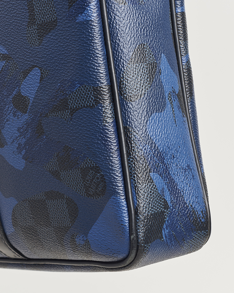 Herr | Pre-Owned & Vintage Bags | Louis Vuitton Pre-Owned | Porte-Documents Voyage Briefcase Navy Blue