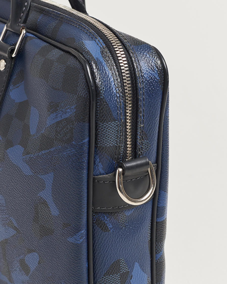 Herr | Pre-Owned & Vintage Bags | Louis Vuitton Pre-Owned | Porte-Documents Voyage Briefcase Navy Blue