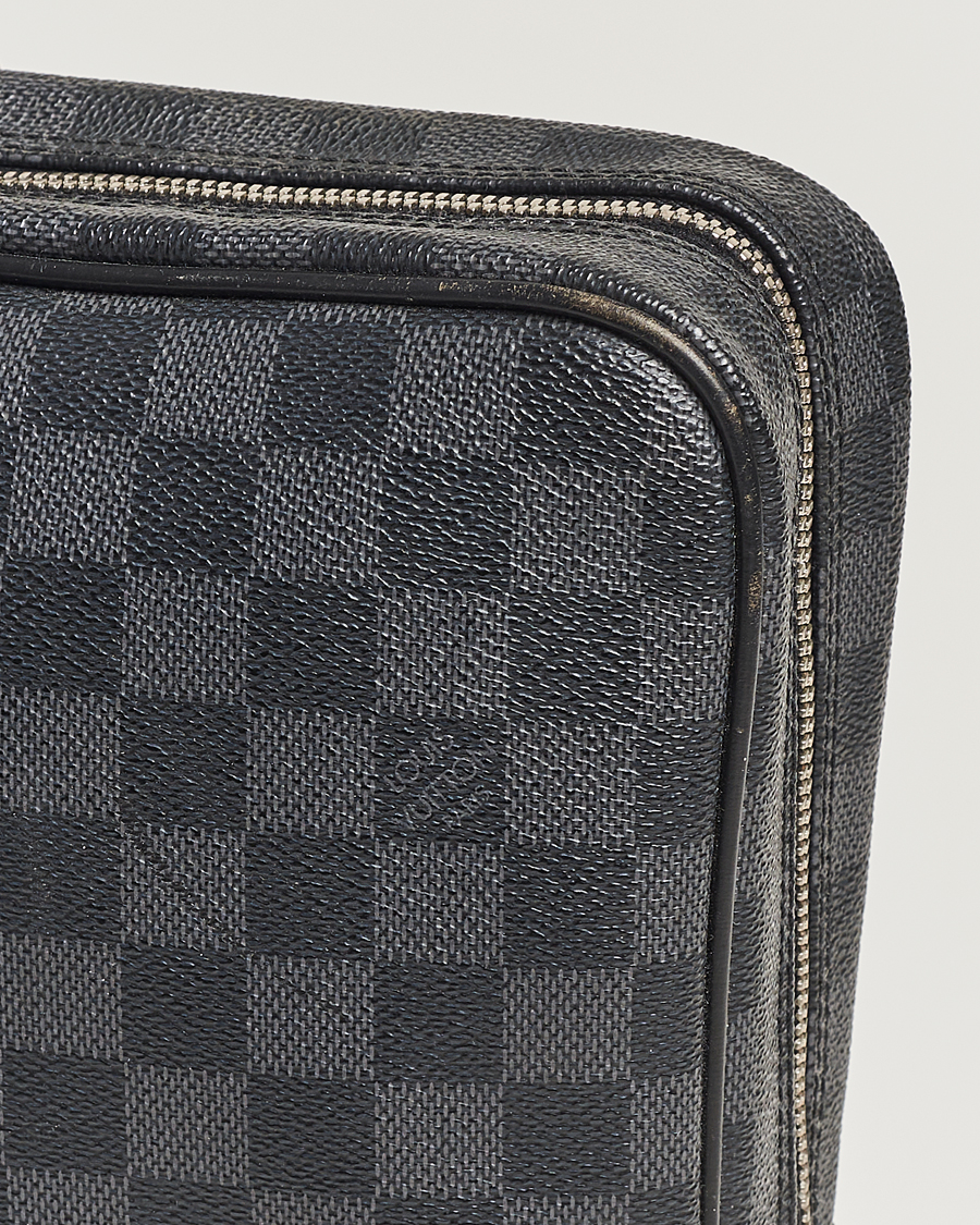 Herr | Louis Vuitton Pre-Owned Porte-Documents Voyage Briefcase Damier Graphite | Louis Vuitton Pre-Owned | Porte-Documents Voyage Briefcase Damier Graphite