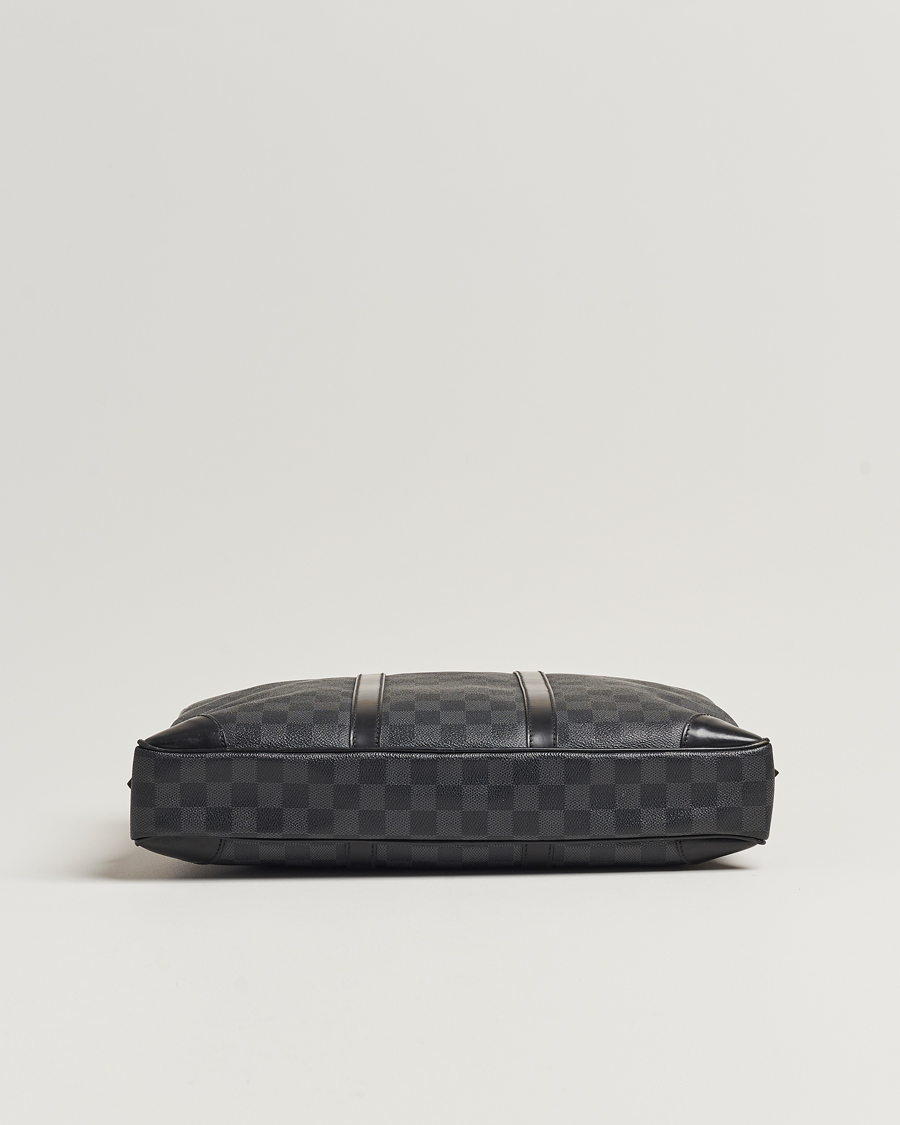 Herr | Louis Vuitton Pre-Owned Porte-Documents Voyage Briefcase Damier Graphite | Louis Vuitton Pre-Owned | Porte-Documents Voyage Briefcase Damier Graphite