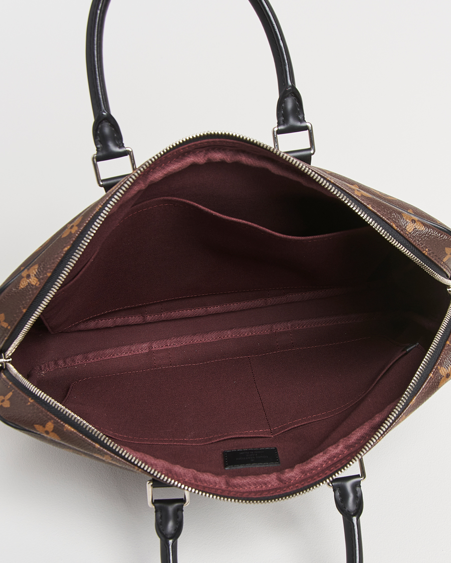 Herr | Louis Vuitton Pre-Owned Porte-Documents Voyage Briefcase Monogram | Louis Vuitton Pre-Owned | Porte-Documents Voyage Briefcase Monogram