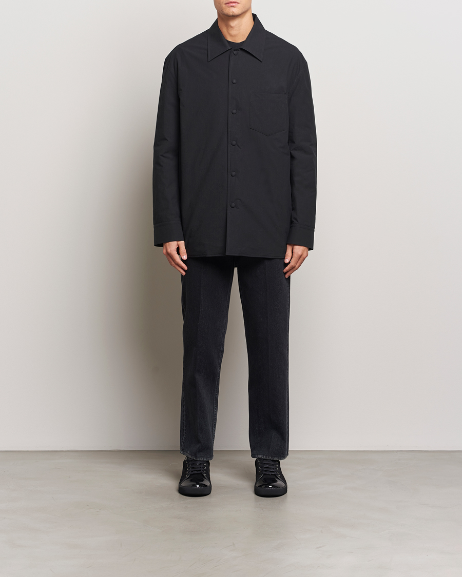Herr | Skjortor | Lanvin | Padded Overshirt Black
