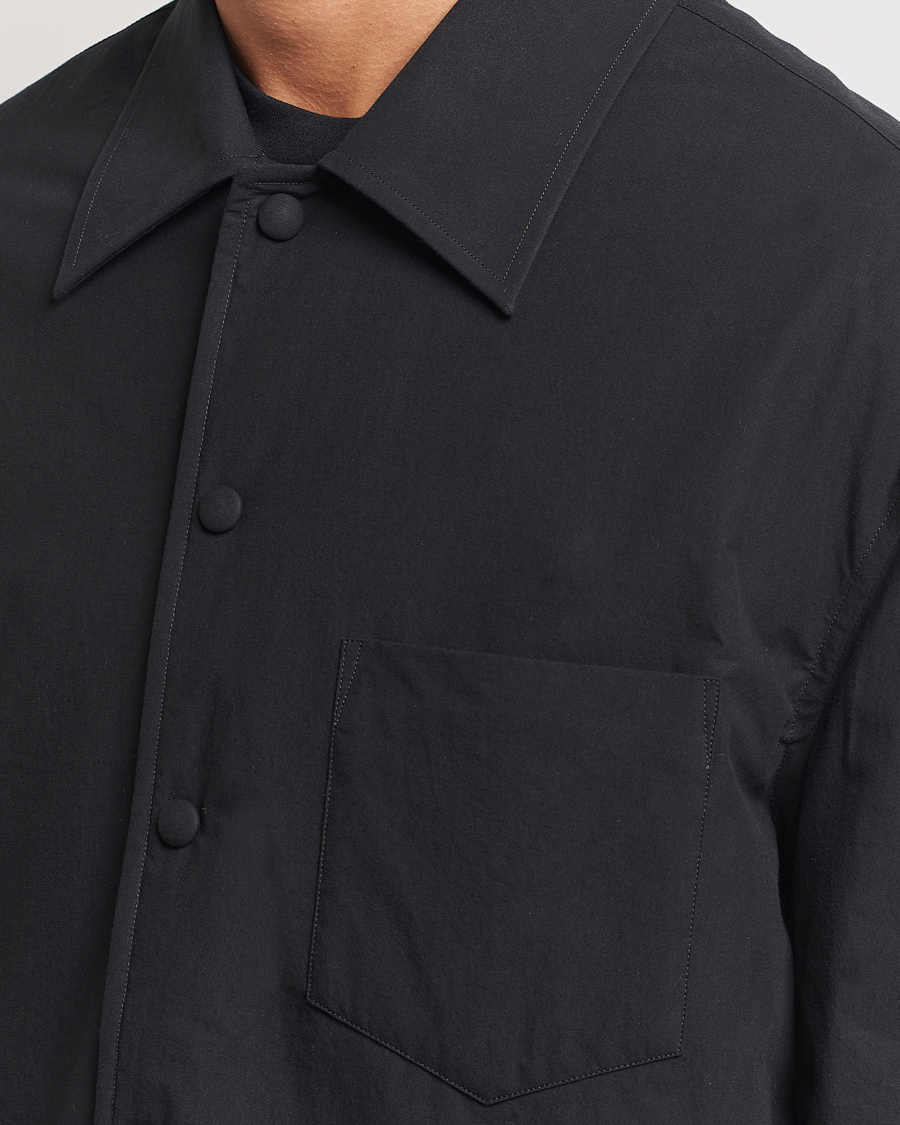 Herr | Skjortor | Lanvin | Padded Overshirt Black
