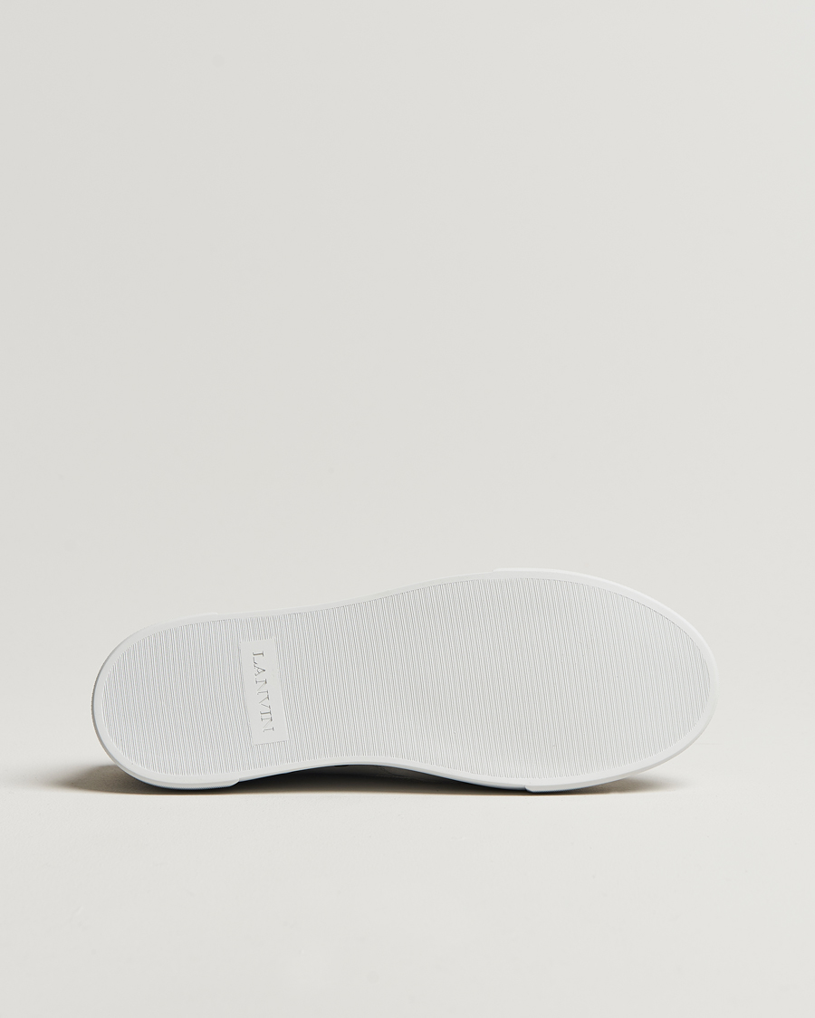 Herr | Gifts for Her | Lanvin | Womens Patent Cap Toe Sneaker Powder Gray