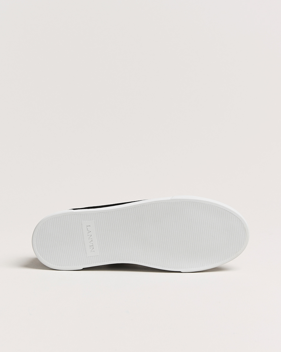 Herr | Gifts for Her | Lanvin | Womens Patent Cap Toe Sneaker Black