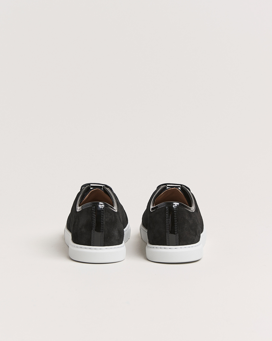 Herr | Gifts for Her | Lanvin | Womens Patent Cap Toe Sneaker Black