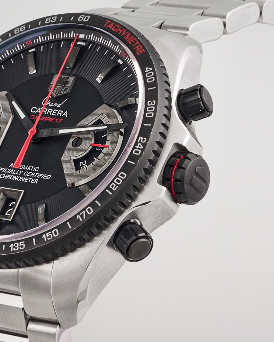 Herr | Tag Heuer Pre-Owned Grand Carrera Calibre 17 Ref. CAV511C Silver | Tag Heuer Pre-Owned | Grand Carrera Calibre 17 Ref. CAV511C Silver