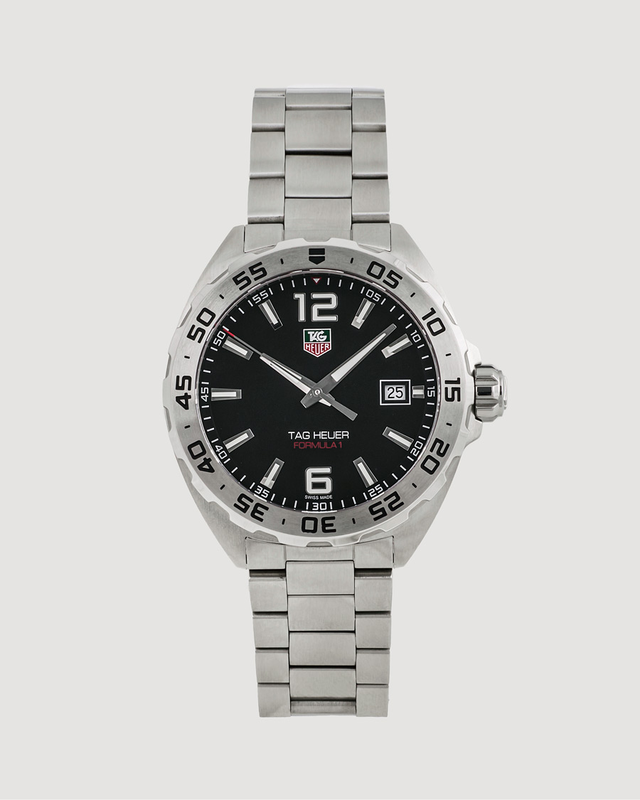 Herr | Tag Heuer Pre-Owned Formula 1 Quartz WAZ1112 Silver | Tag Heuer Pre-Owned | Formula 1 Quartz WAZ1112 Silver