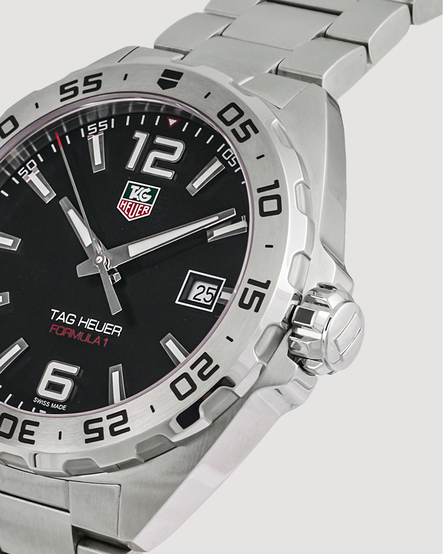 Herr | Tag Heuer Pre-Owned Formula 1 Quartz WAZ1112 Silver | Tag Heuer Pre-Owned | Formula 1 Quartz WAZ1112 Silver