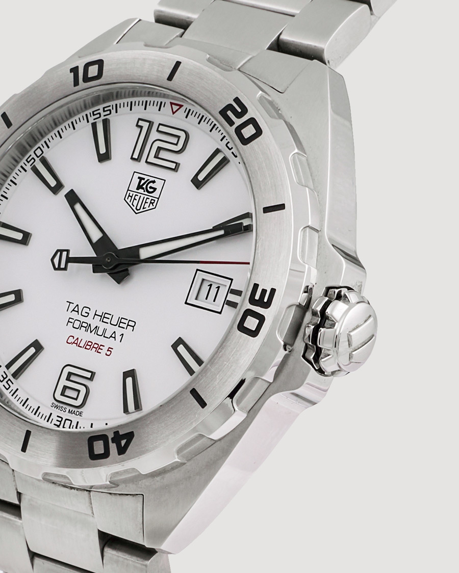 Herr | Tag Heuer Pre-Owned Formula 1 Calibre 5 WAZ2114 Silver | Tag Heuer Pre-Owned | Formula 1 Calibre 5 WAZ2114 Silver