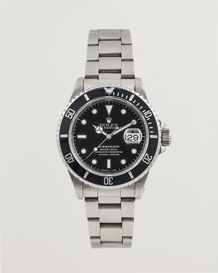 Herr | Rolex Pre-Owned Submariner 16610 Silver | Rolex Pre-Owned | Submariner 16610 Silver
