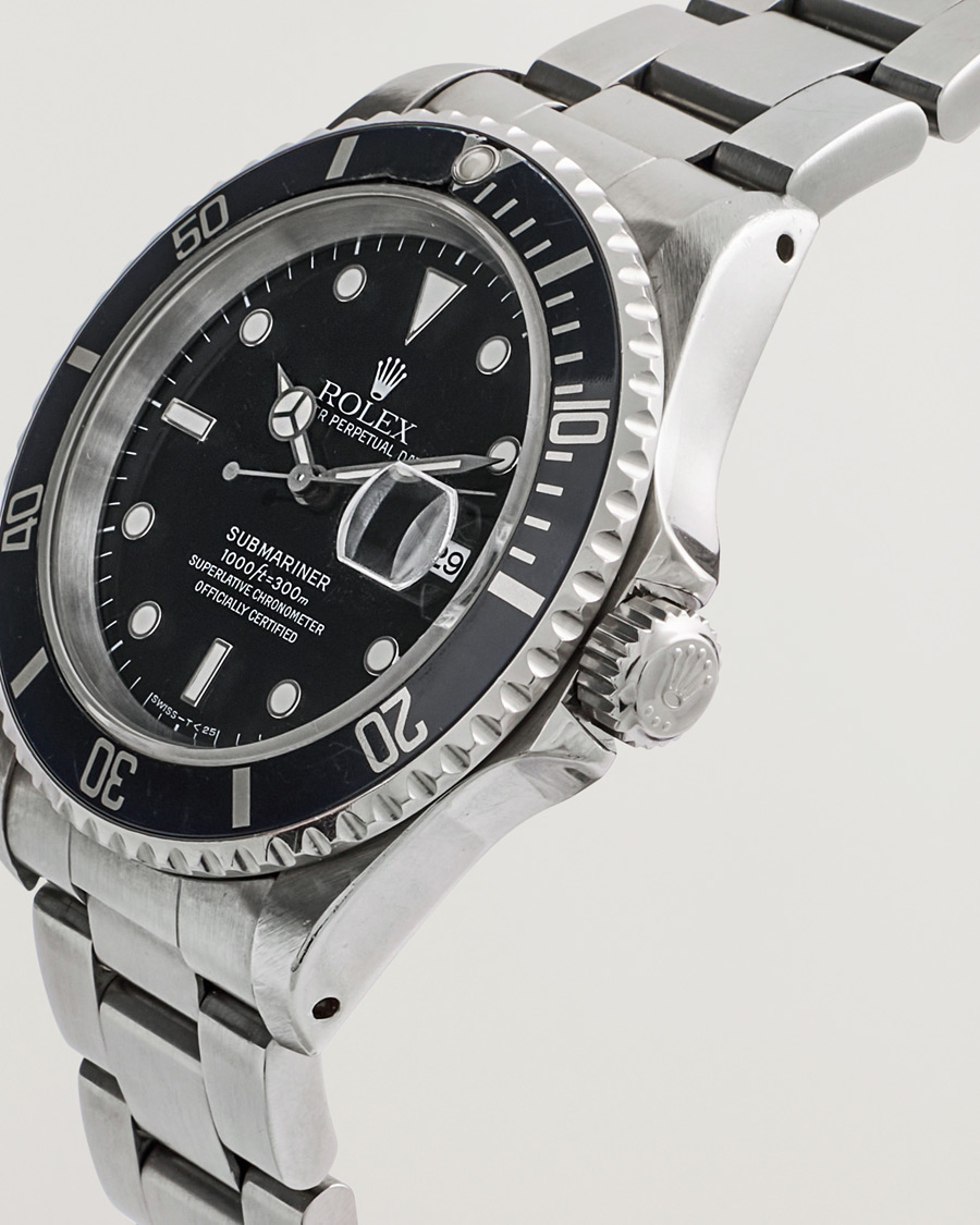 Herr | Rolex Pre-Owned Submariner 16610 Silver | Rolex Pre-Owned | Submariner 16610 Silver