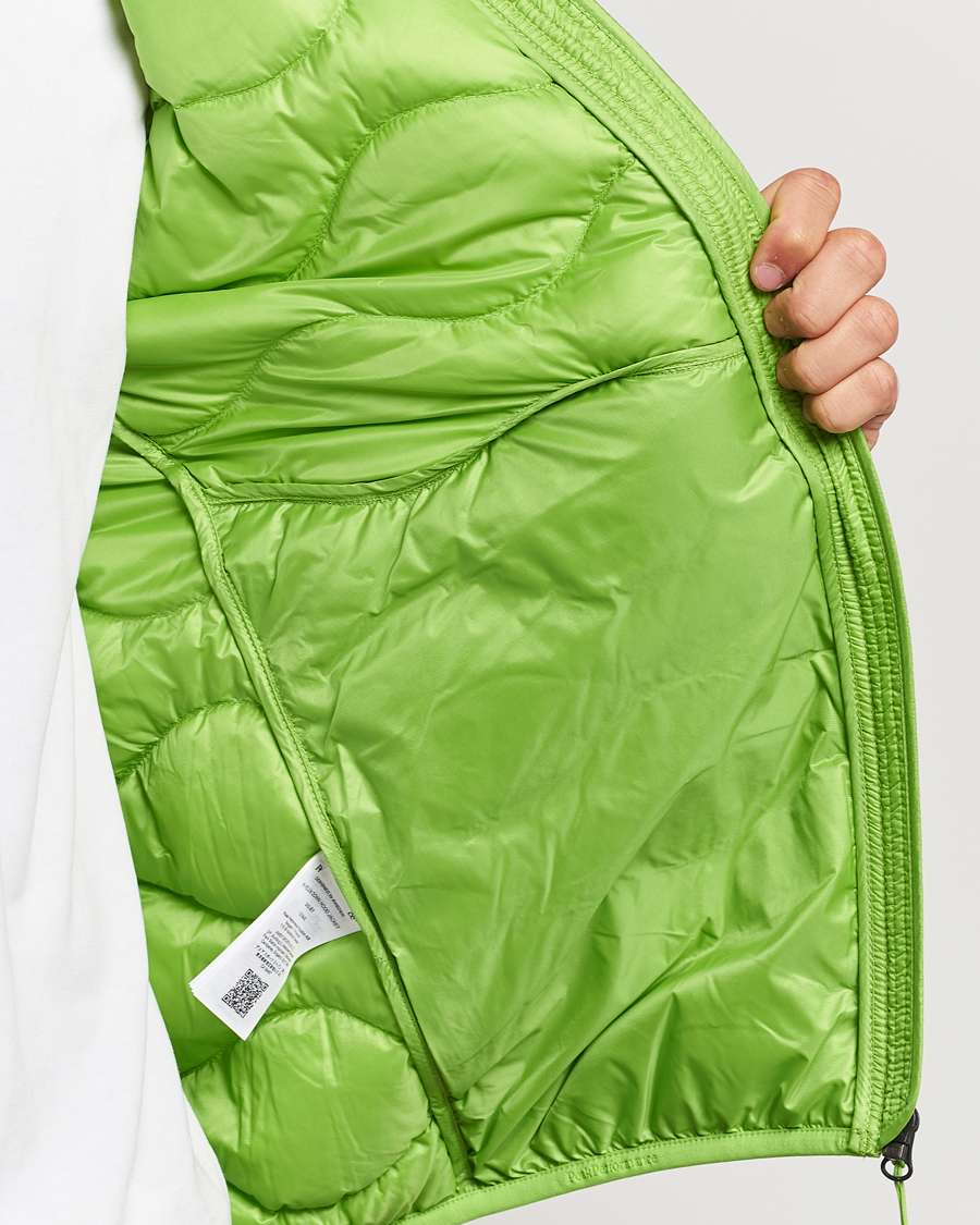 Herr | Jackor | Peak Performance | Helium Down Hooded Jacket Stand Out Green