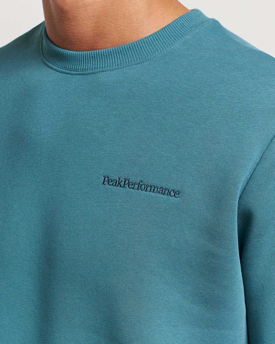 Herr | Tröjor | Peak Performance | Original Logo Crew Neck Sweatshirt Hydro Fresh