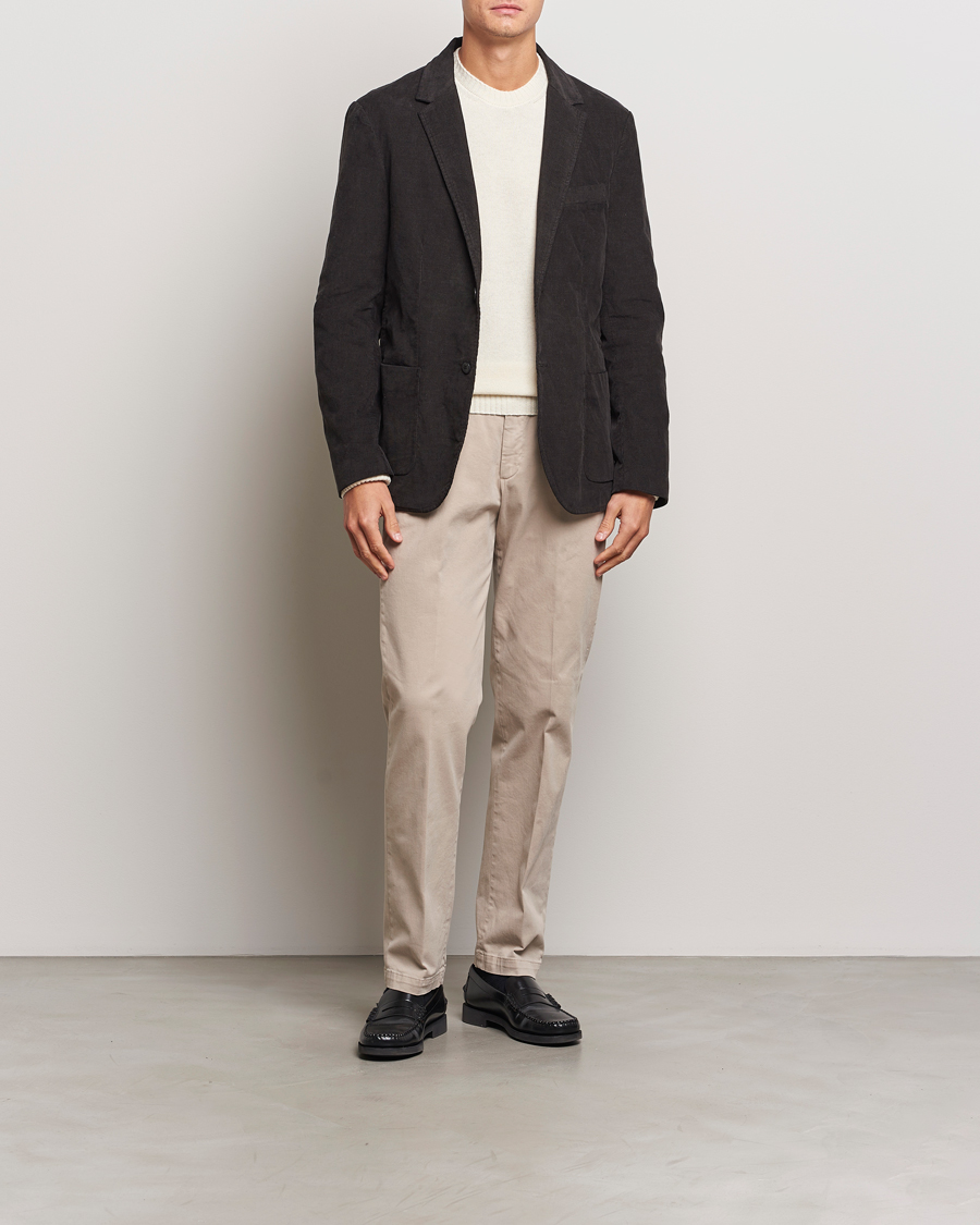 Herr | Kavajer | Sunspel | Relaxed Corduroy Blazer Coffee