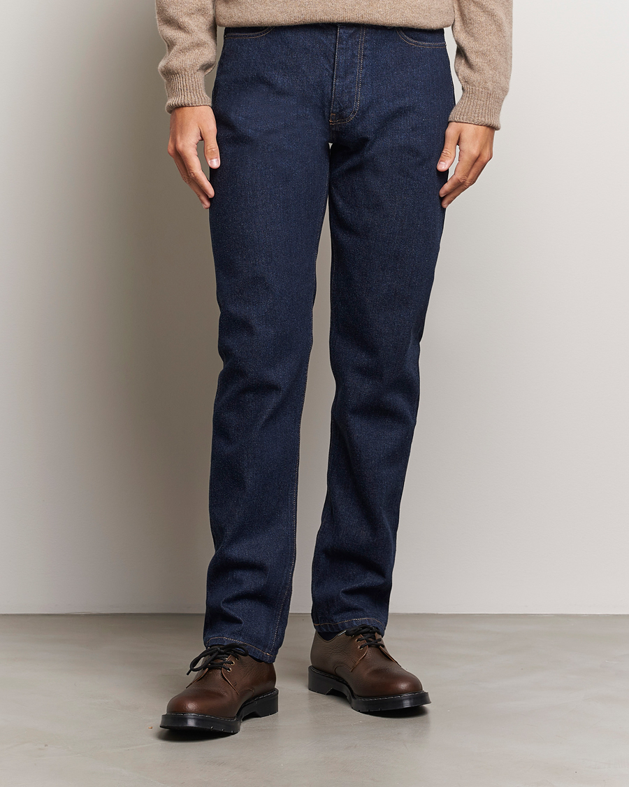 Herr | Jeans | Sunspel | Regular Fit Jeans Rinse Wash
