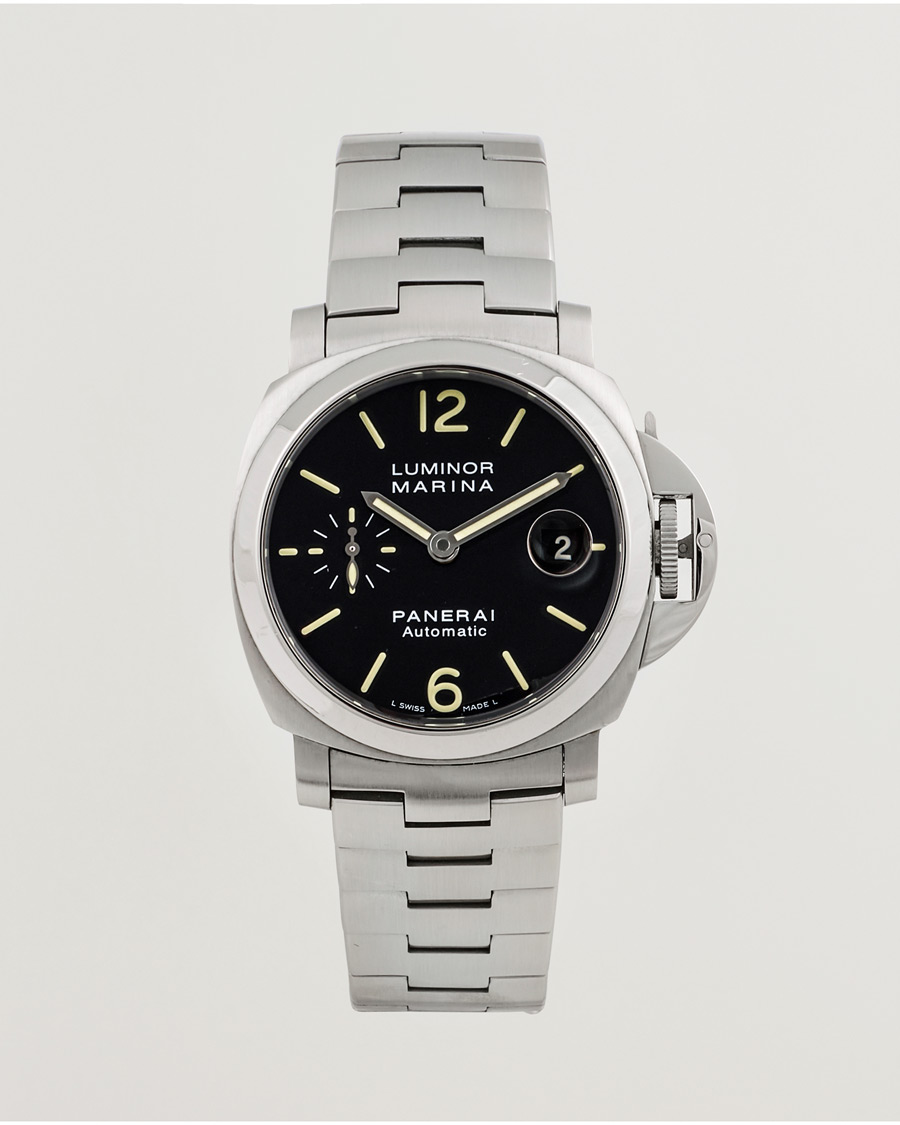 Herr | Panerai Pre-Owned LUMINOR MARINA PAM00298 Silver | Panerai Pre-Owned | LUMINOR MARINA PAM00298 Silver