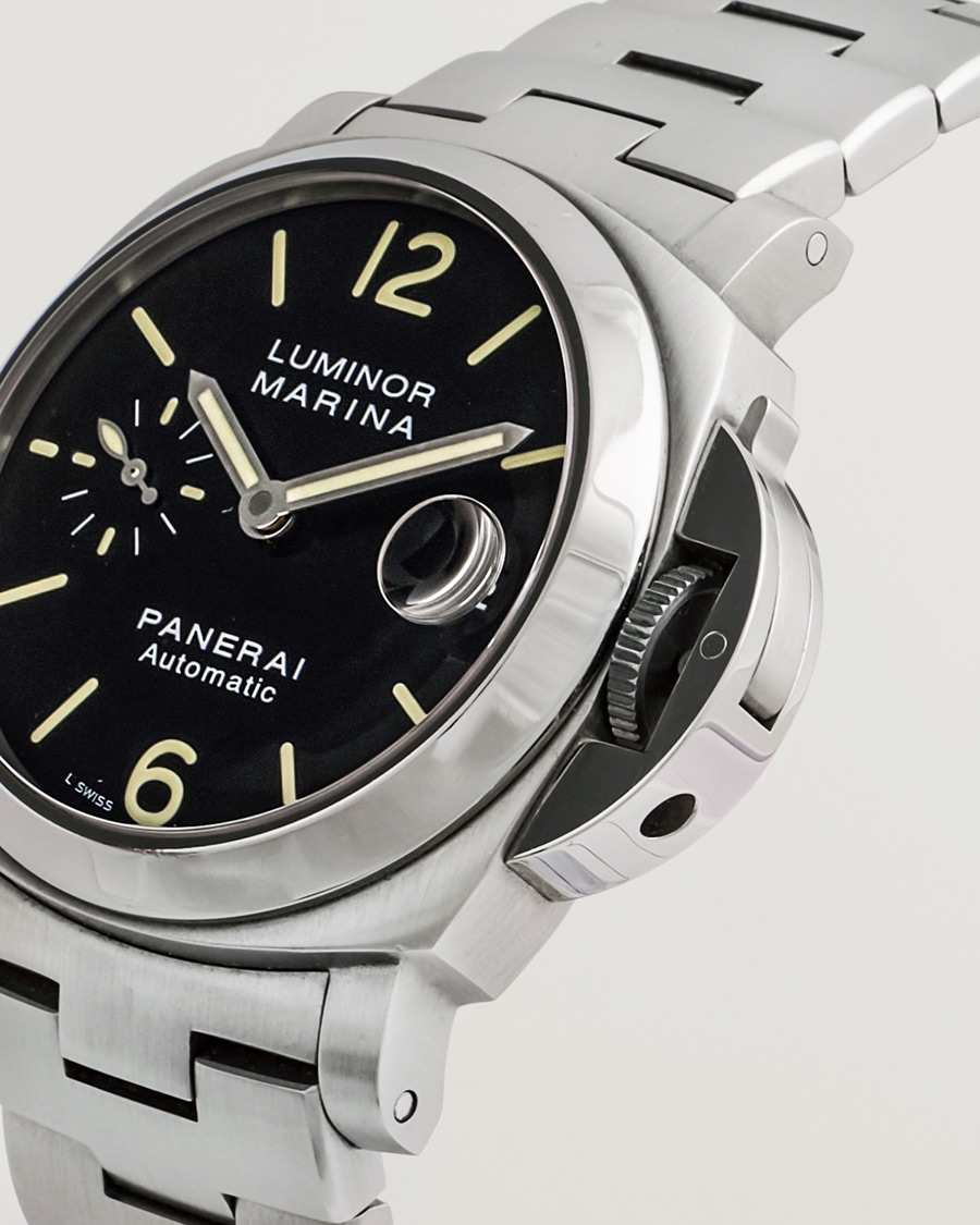 Herr | Panerai Pre-Owned LUMINOR MARINA PAM00298 Silver | Panerai Pre-Owned | LUMINOR MARINA PAM00298 Silver