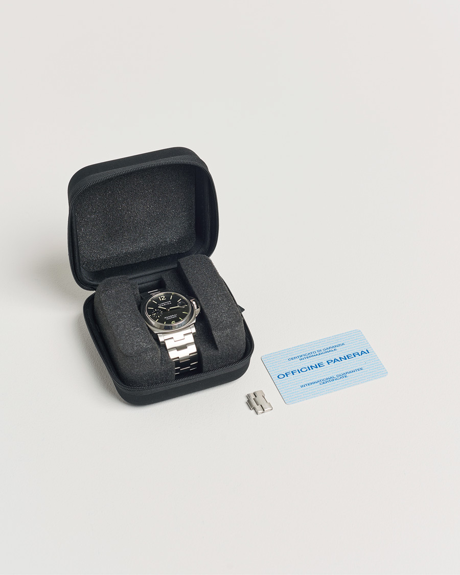 Herr | Panerai Pre-Owned LUMINOR MARINA PAM00298 Silver | Panerai Pre-Owned | LUMINOR MARINA PAM00298 Silver