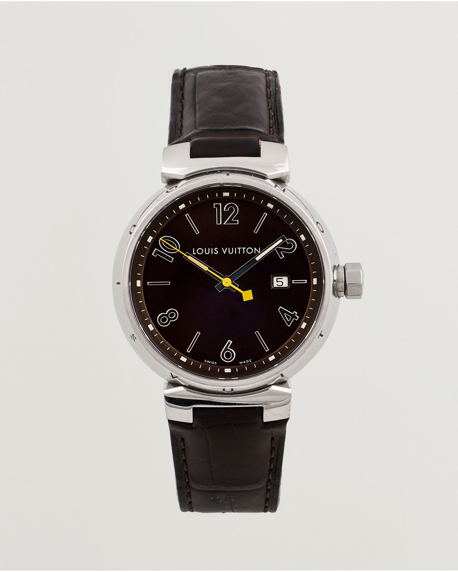 Herr | Louis Vuitton Pre-Owned Tambour Q1111 Silver | Louis Vuitton Pre-Owned | Tambour Q1111 Silver