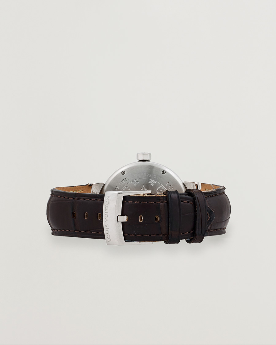 Herr | Louis Vuitton Pre-Owned Tambour Q1111 Silver | Louis Vuitton Pre-Owned | Tambour Q1111 Silver