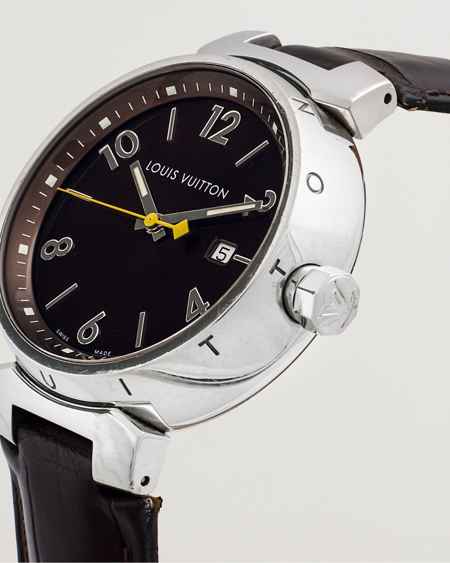 Herr | Louis Vuitton Pre-Owned Tambour Q1111 Silver | Louis Vuitton Pre-Owned | Tambour Q1111 Silver