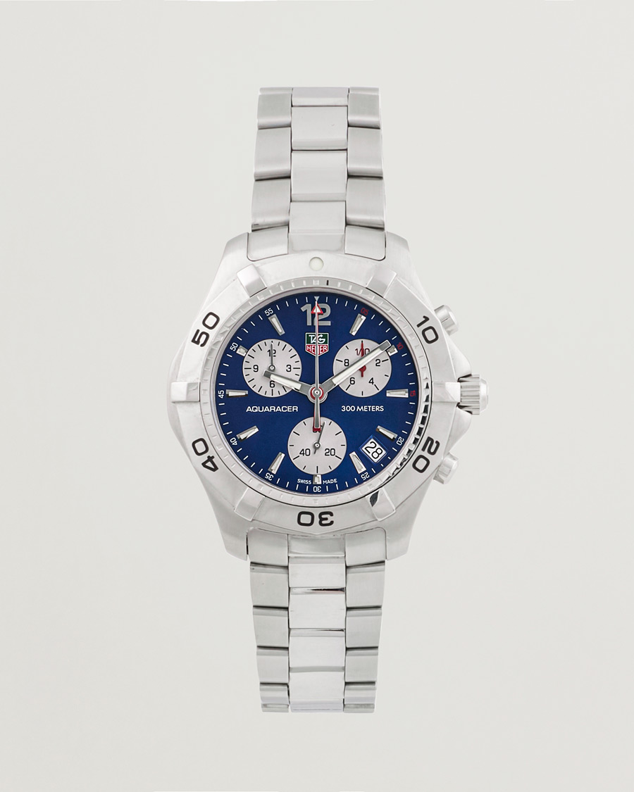 Herr | Tag Heuer Pre-Owned Aquaracer CAF1112 Silver | Tag Heuer Pre-Owned | Aquaracer CAF1112 Silver