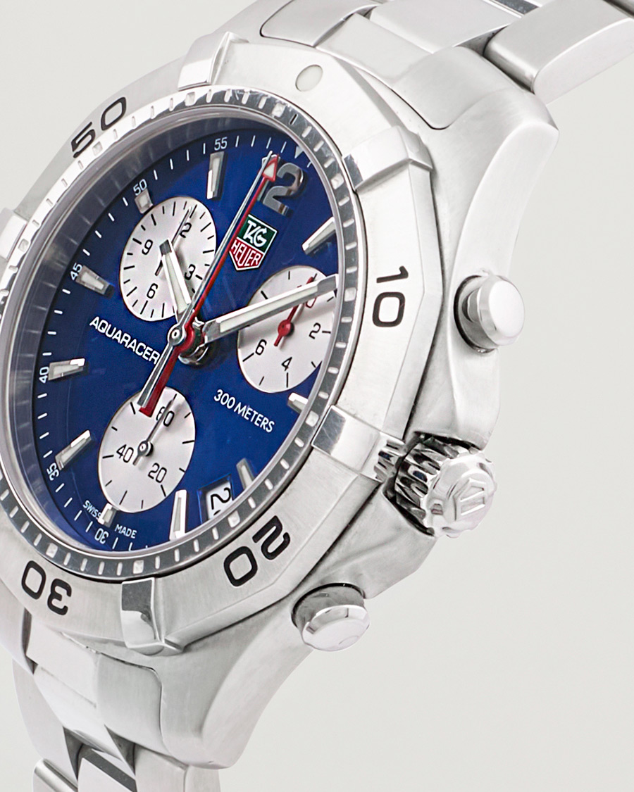 Herr | Tag Heuer Pre-Owned Aquaracer CAF1112 Silver | Tag Heuer Pre-Owned | Aquaracer CAF1112 Silver