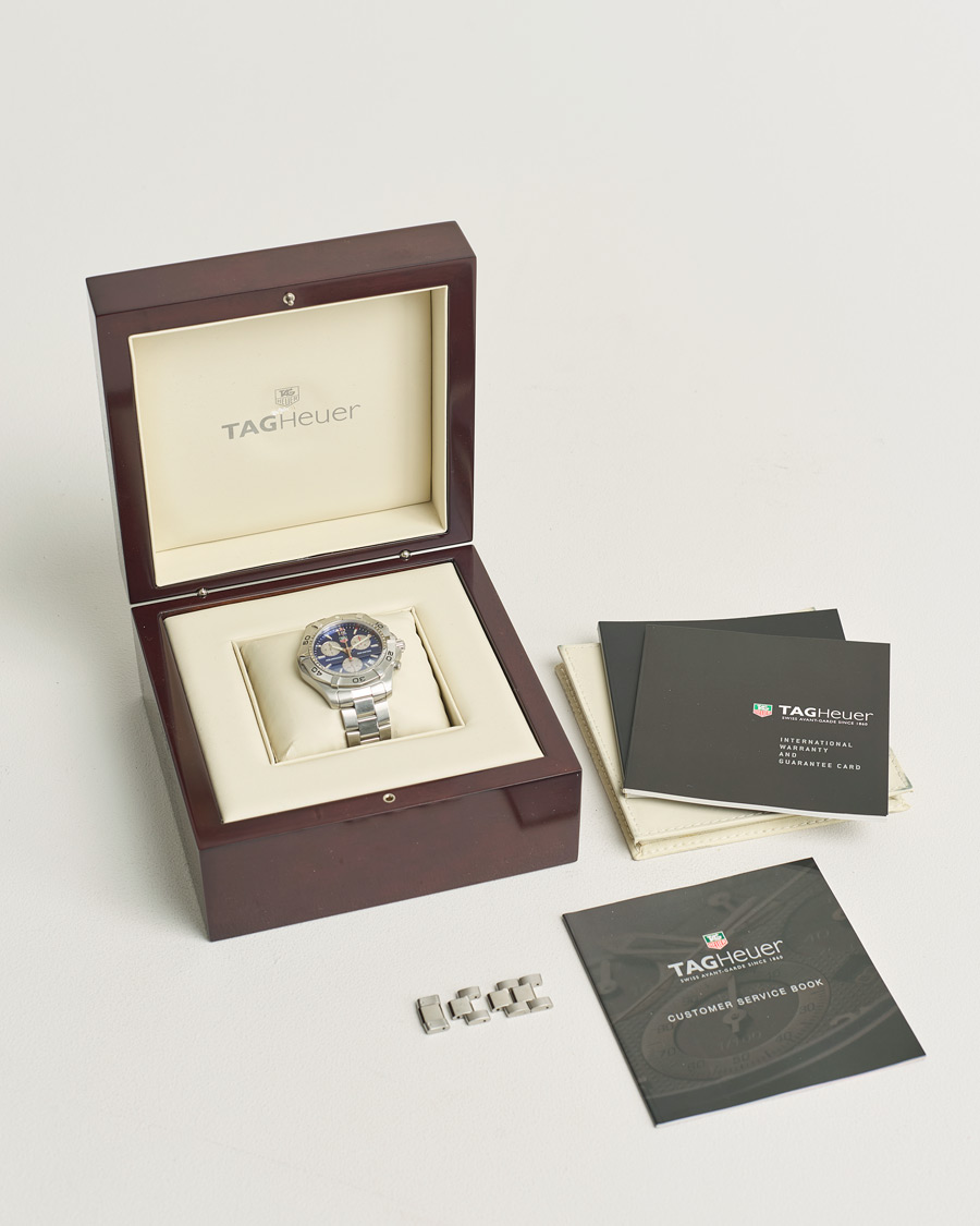 Herr | Tag Heuer Pre-Owned Aquaracer CAF1112 Silver | Tag Heuer Pre-Owned | Aquaracer CAF1112 Silver