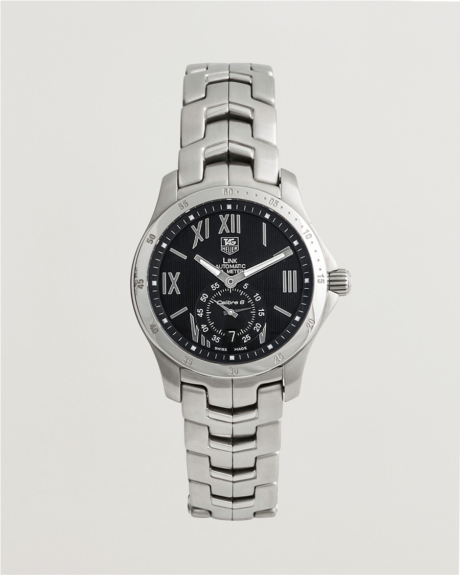 Herr | Tag Heuer Pre-Owned Link wjf211n Silver | Tag Heuer Pre-Owned | Link wjf211n Silver
