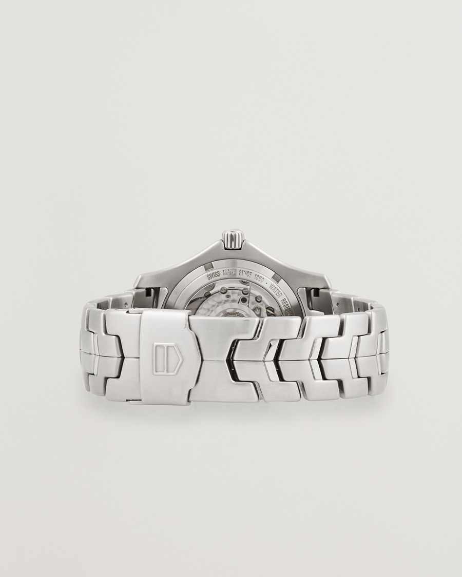 Herr | Tag Heuer Pre-Owned Link wjf211n Silver | Tag Heuer Pre-Owned | Link wjf211n Silver