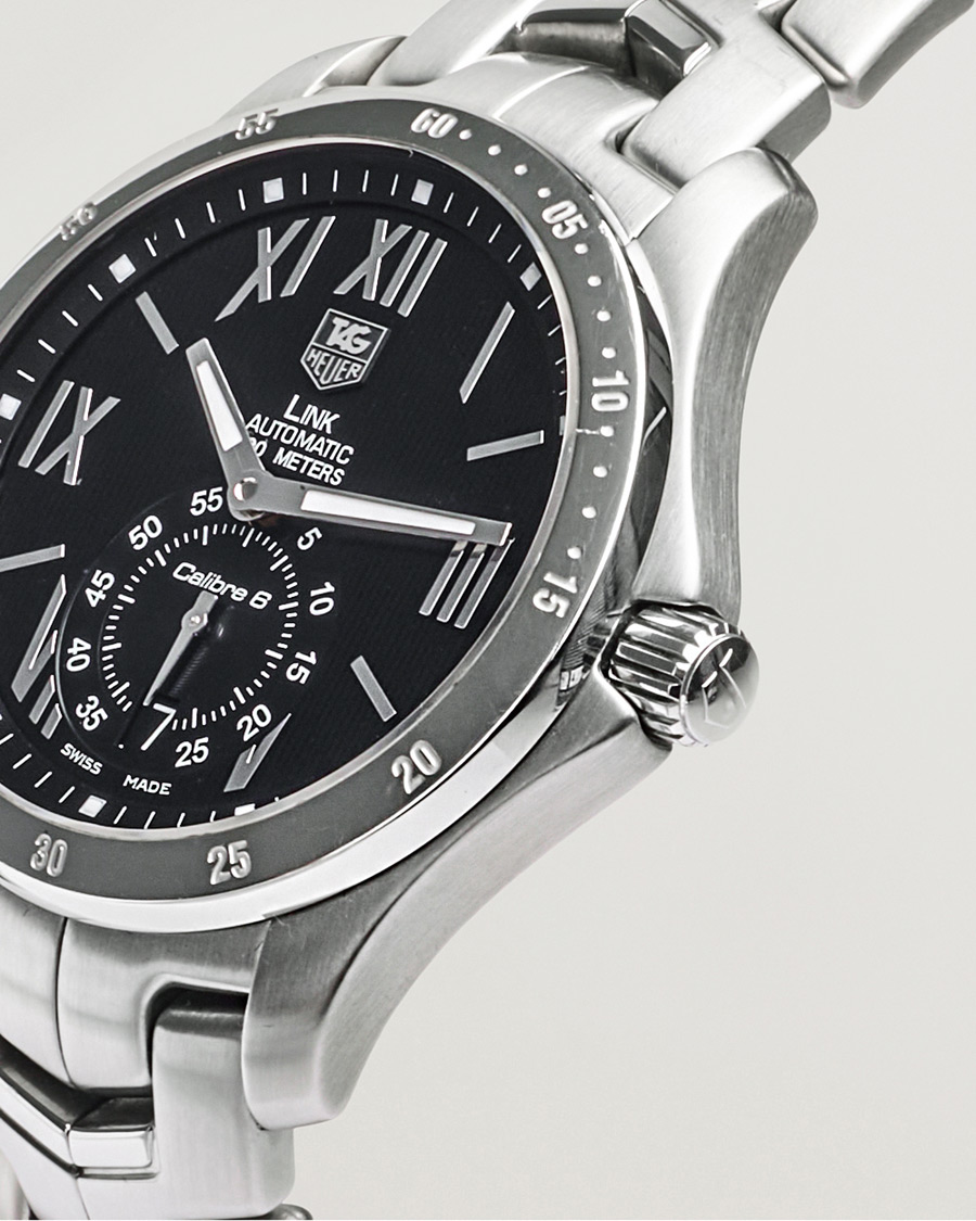 Herr | Tag Heuer Pre-Owned Link wjf211n Silver | Tag Heuer Pre-Owned | Link wjf211n Silver