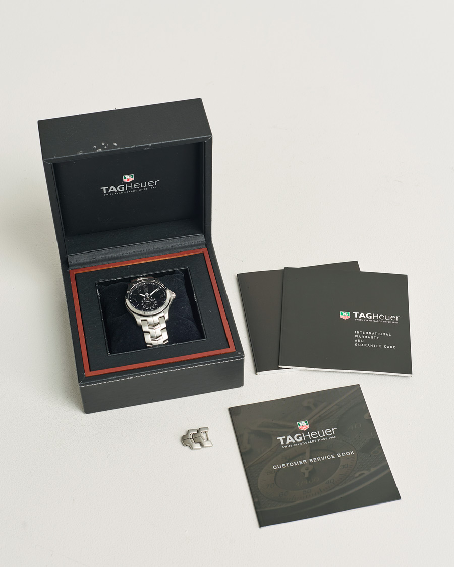 Herr | Tag Heuer Pre-Owned Link wjf211n Silver | Tag Heuer Pre-Owned | Link wjf211n Silver