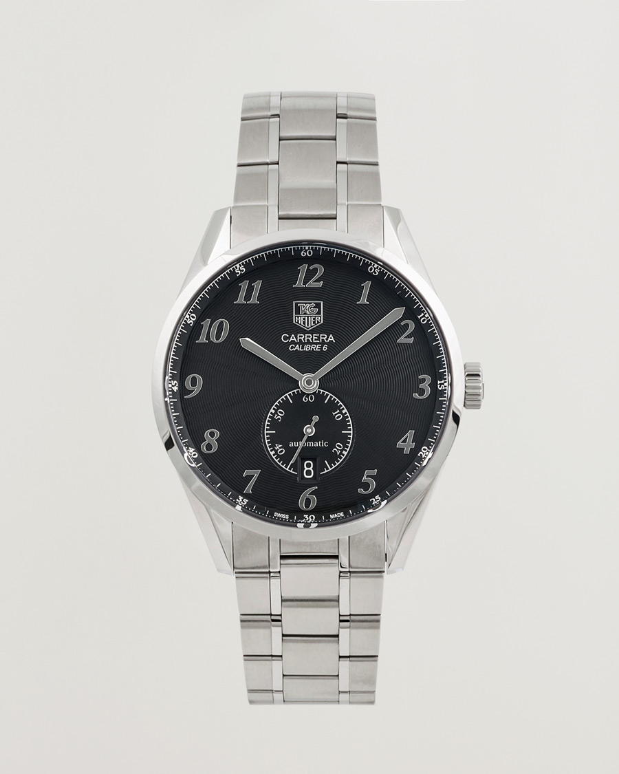 Herr | Tag Heuer Pre-Owned Carrera Calibre 6 WAS2110 Silver | Tag Heuer Pre-Owned | Carrera Calibre 6 WAS2110 Silver