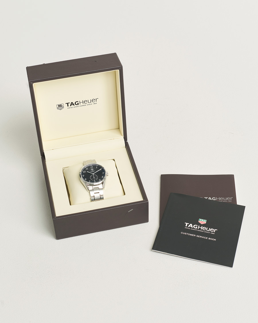 Herr | Tag Heuer Pre-Owned Carrera Calibre 6 WAS2110 Silver | Tag Heuer Pre-Owned | Carrera Calibre 6 WAS2110 Silver