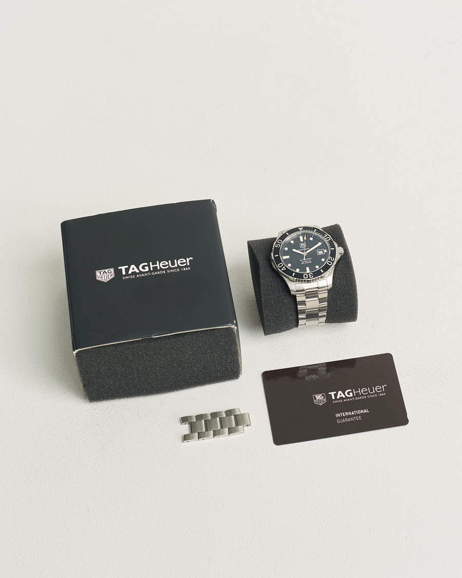 Herr | Tag Heuer Pre-Owned Aquaracer WAN2110 Silver | Tag Heuer Pre-Owned | Aquaracer WAN2110 Silver
