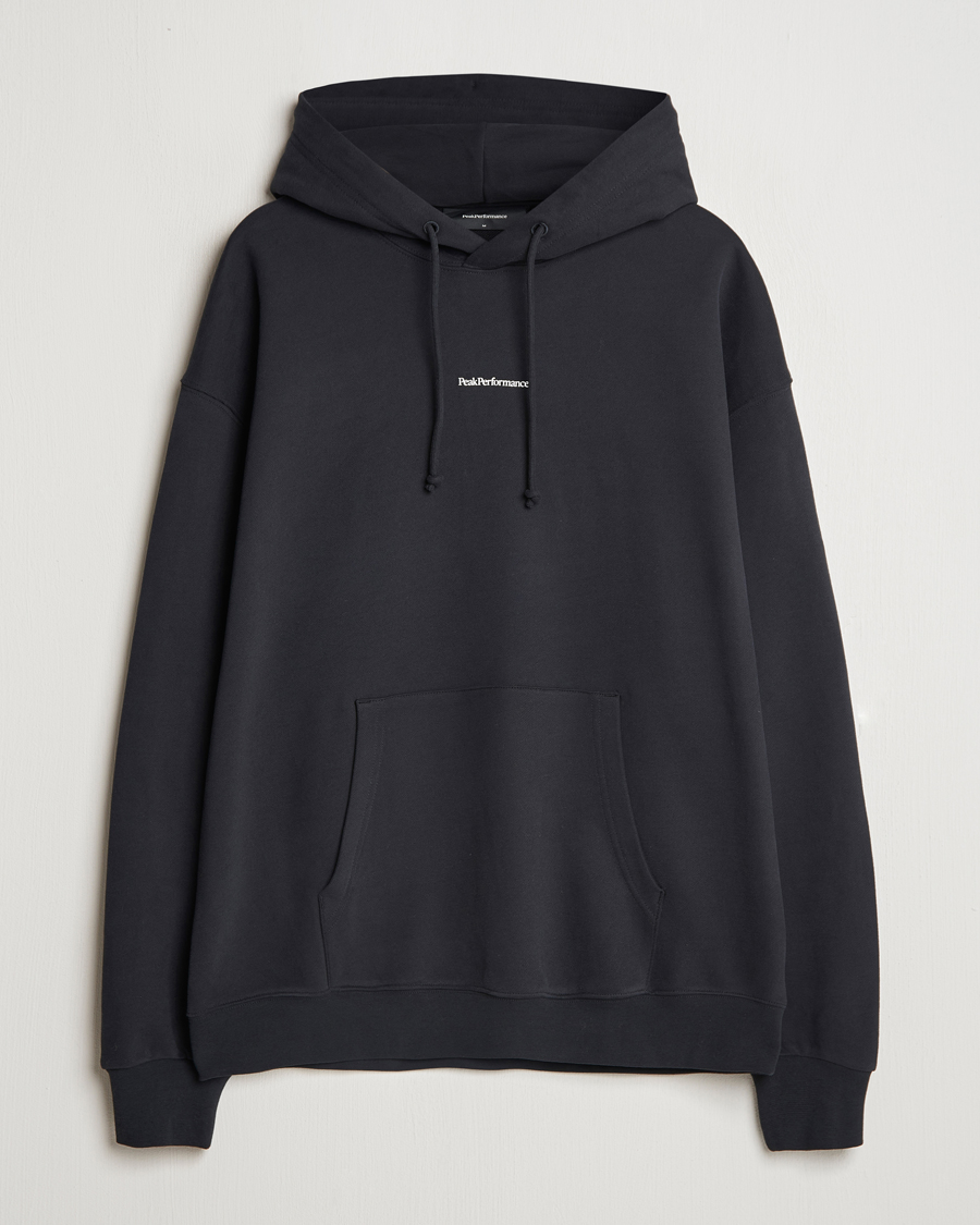 Herr | Tröjor | Peak Performance | Original Terry Hoodie Black