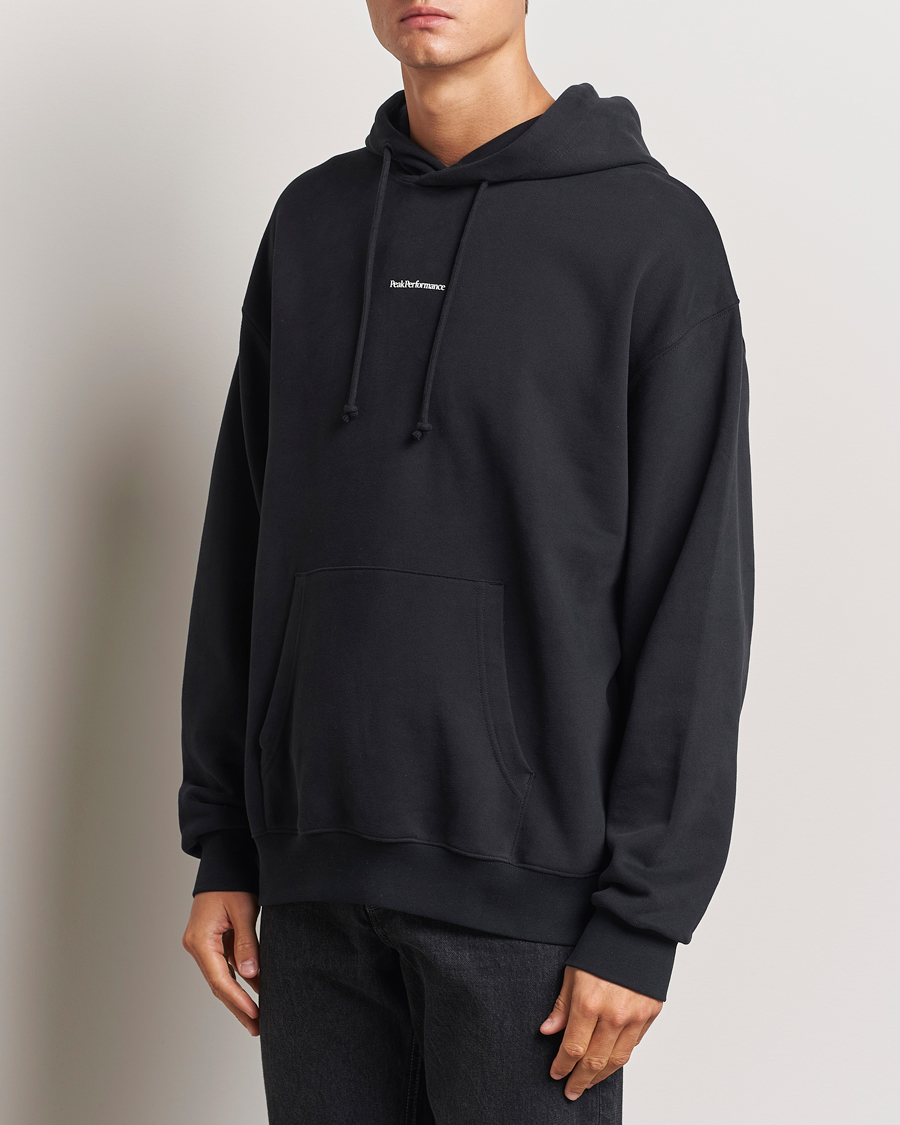 Herr | Tröjor | Peak Performance | Original Terry Hoodie Black