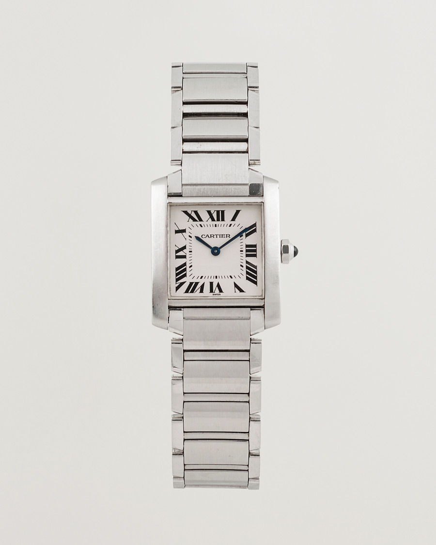 Herr | Cartier Pre-Owned Tank Française 2301 Silver | Cartier Pre-Owned | Tank Française 2301 Silver