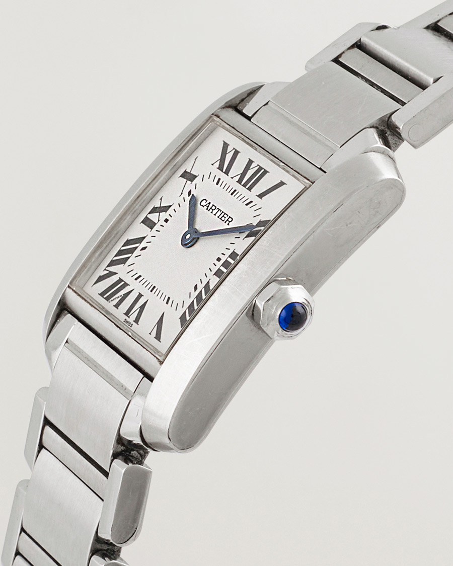 Herr | Cartier Pre-Owned Tank Française 2301 Silver | Cartier Pre-Owned | Tank Française 2301 Silver