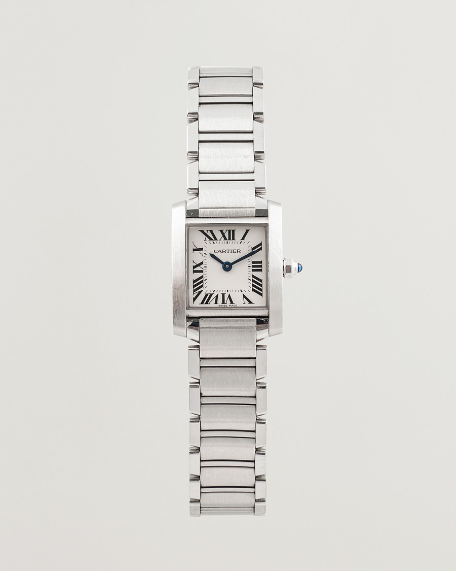 Herr | Cartier Pre-Owned Tank Française 2384 Silver | Cartier Pre-Owned | Tank Française 2384 Silver