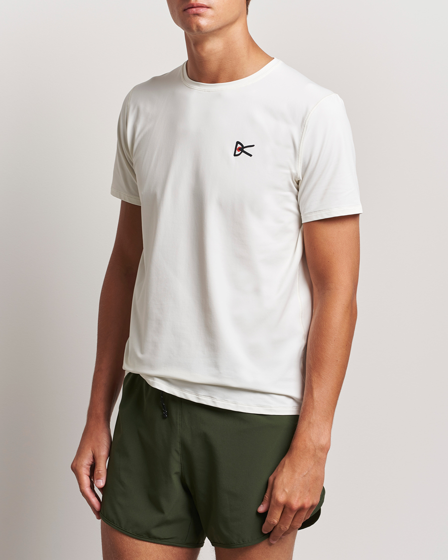 Herr | T-Shirts | District Vision | Lightweight Short Sleeve T-Shirt Lunar White