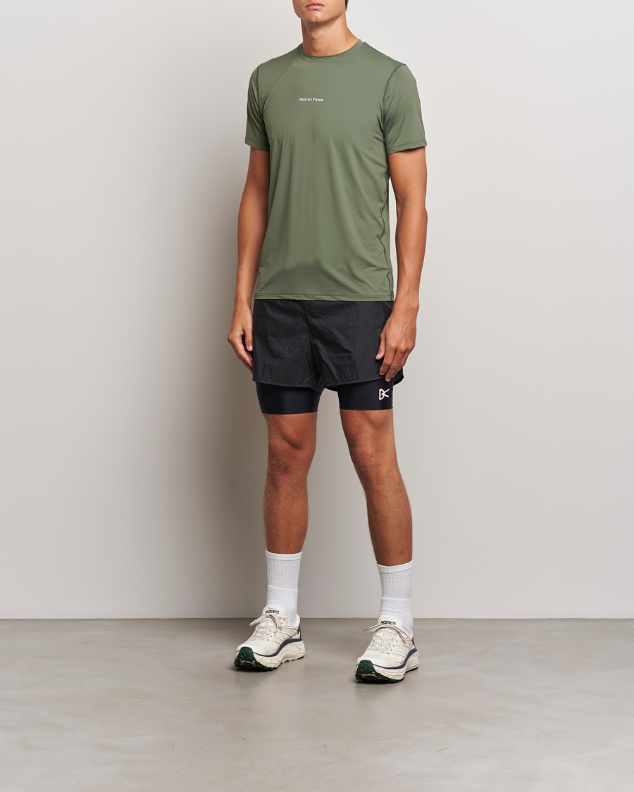Herr | Shorts | District Vision | Ripstop Layered Trail Shorts Black