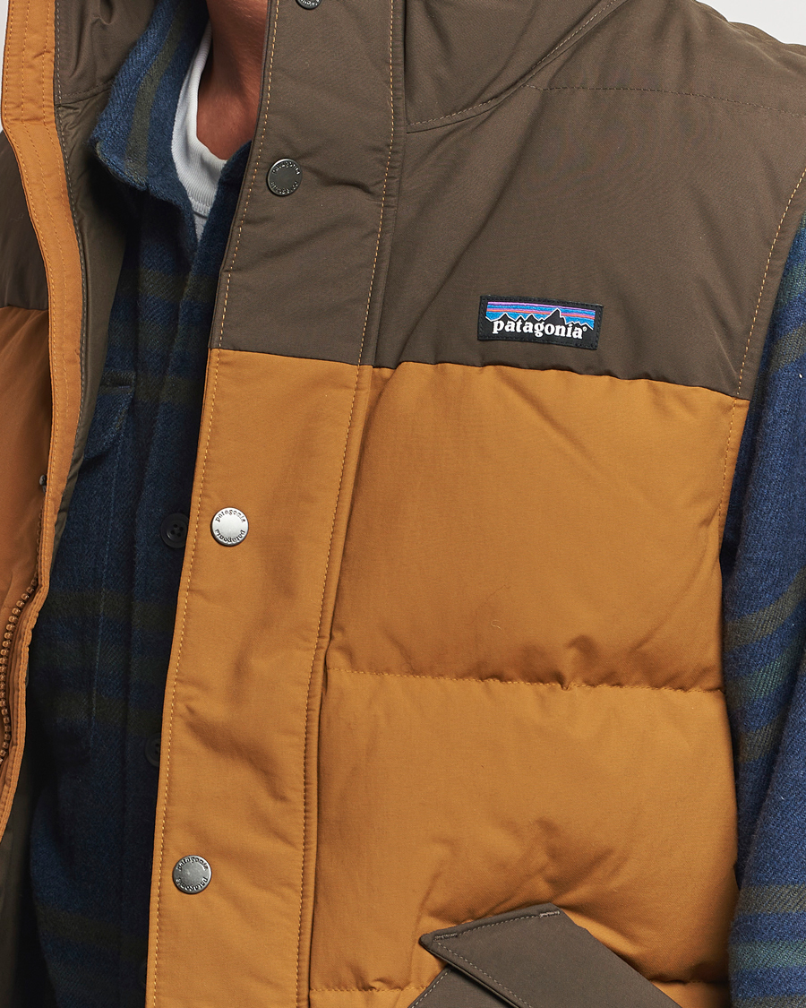 Herr | Jackor | Patagonia | Downdrift Vest Brown