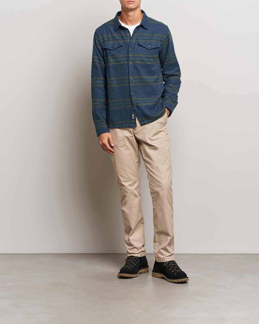 Herr | Skjortor | Patagonia | Fjord Flannel Shirt Smolder Blue