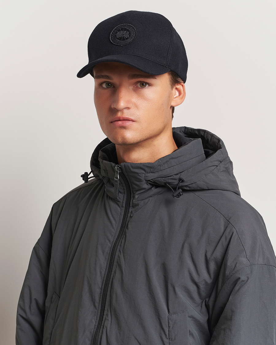 Herr | Canada Goose Wool Cap Black | Canada Goose | Wool Cap Black